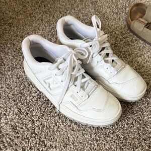 New Balance 550 White Athletic Shoes